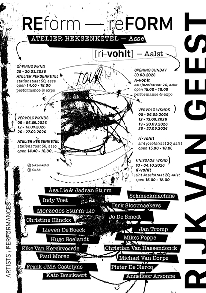 reform reform aalst rivohlt experimental platform performance expo 